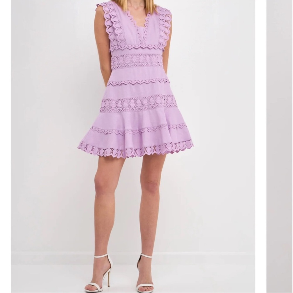 Endless Rose Crochet Lace Dress